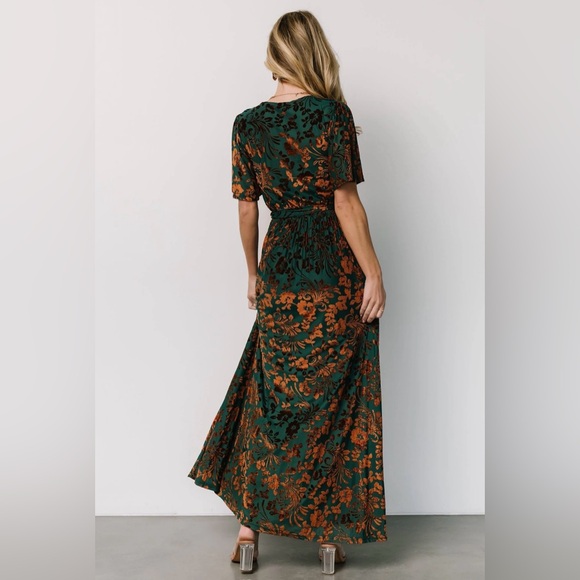 NWT Baltic Born Uma Velvet Maxi Dress Size XL - Picture 2 of 6